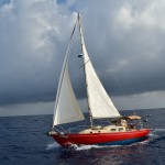 Salsda under sail